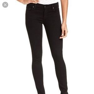 Citizens of Humanity black Avedon skinny jeans